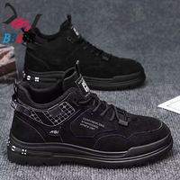 Nouvelles chaussures de travail respirantes à tige haute, antidérapantes, décontractées, de protection pour le travail