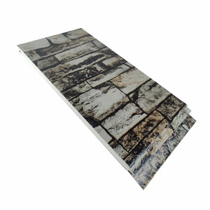 Tablero de pared de <span class=keywords><strong>aislamiento</strong></span> decorativo Paneles sándwich de 16 mm Material de revestimiento aislado de fachada exterior - Product Image 4