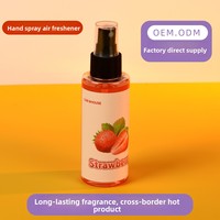Désodorisant en spray sans alcool pour voiture, parfum léger longue durée, pour le commerce transfrontalier