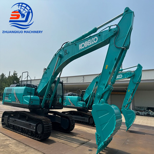 รถขุดตีนตะขาบ Kobelco SK350LC มือสอง ขนาด 35 ตัน รุ่นปี 2023 กำลัง 209 กิโลวัตต์ บุ้งกี๋ขนาด 1.6 เมตร ความสูงขุดสูงสุด 10560 มม. คุณภาพส่งออก - Product Image 2