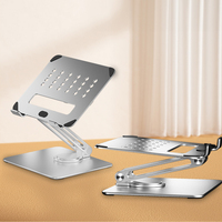Support pliable et portable pour tablette PC, rotation à 360°, réglable et pliable, pour téléphone portable et tablette
