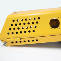 Sheet Metal Fabrication Cnc Milling Turning Yellow Anodized Car Part Aluminum Rims CNC Machining Service Durable Component
