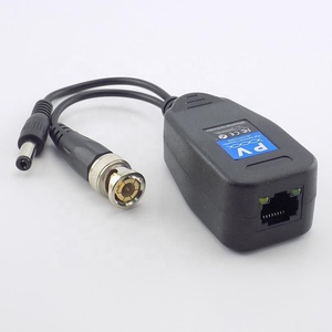 Cable coaxial pasivo de 8MP para <span class=keywords><strong>CCTV</strong></span>, conector macho <span class=keywords><strong>RJ45</strong></span> <span class=keywords><strong>BNC</strong></span> para cámara de vídeo <span class=keywords><strong>CCTV</strong></span>, 1 par, 2 unidades - Product Image 3