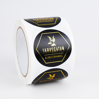 Étiquettes d'emballage en vinyle adhésif avec logo personnalisé, autocollants en relief, étiquettes personnalisées en feuille d'or, impression personnalisée de luxe, autocollant d'étiquette