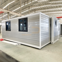 Maison préfabriquée chinoise en acier pour l'extérieur, maison-conteneur de luxe, maison flottante moderne