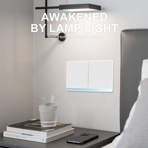 Elektrischer Schalter PC-Glasscheibe US-Standard Dünnwand schalter 2-Gang-Schalter für elektrische Teile Neues Design - Product Image 6