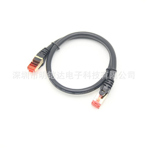 Vente directe d'usine de connecteurs RJ45 Cat7 10 Gigabit SSTP de qualité industrielle à double blindage. - Product Image 4