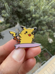 Spille in smalto personalizzate all'ingrosso Pokémon Anime, senza minimo d'ordine, distintivi in smalto duro per collezioni di fan - Product Image 1