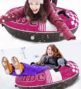 Josen Children's Heavy-Duty PVC Inflatable <b>Snow</b> <b>Tube</b>-Eco-Friendly Durable Foldable Winter Outdoor Towable - Product Image 3