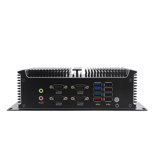 PC industriel embarqué DY12U Intel Core i5 double LAN 2.5G 6 ports série sans ventilateur large plage de température - Product Image 2