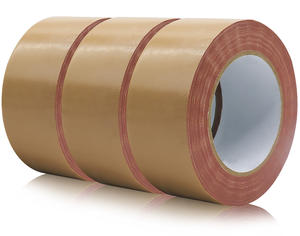 Paquete de 3 Cintas Adhesivas de Grado Profesional Color Marrón Claro - 2 Pulgadas X 25 Metros, 9.85 <span class=keywords><strong>Mil</strong></span> de Grosor - Product Image 2