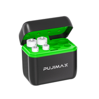 Chargeur de batterie portable intelligent USB PUJIMAX, chargeur universel intelligent pour batteries rechargeables AA Ni-MH Ni-CD 1,2 V