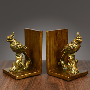 Varios POSE caza vuelo lucha doble cabeza resina artesanía águila estatua tallada a mano Tigre Lobo caballo Animal cabeza esculturas - Product Image 6