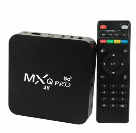 Mx Pro 4K 5G Android Smart TV Box Quad Core H.265 4K HD 2.4/5G Dual WIFI 3D Video Home Theater TV Set Top Box