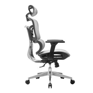 Nueva Silla de Oficina Ergonómica Ejecutiva Moderna con Respaldo Alto de Malla Transpirable y Diseño Giratorio - Product Image 3