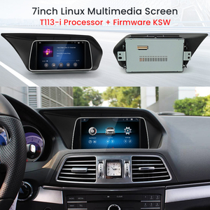 เครื่องเล่นในรถยนต์ไร้สาย STWEI ขนาด 7 นิ้ว รองรับ Android Auto สำหรับรถยนต์ Mercedes Benz E-Class รุ่น W207 A207 C207 ระบบมัลติมีเดีย Linux หน้าจอสัมผัส - Product Image 6