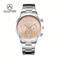 Montres à quartz pour hommes, montres de mode personnalisées, montres de luxe pour hommes, acier inoxydable haut de gamme, multifonctionnelles, design actuel