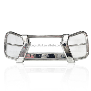 Meilleure vente en gros <span class=keywords><strong>prix</strong></span> Semi <span class=keywords><strong>camion</strong></span> 304 acier inoxydable cerf Grille garde pour Scania Peterbilt Mack Pinnacle - Product Image 1