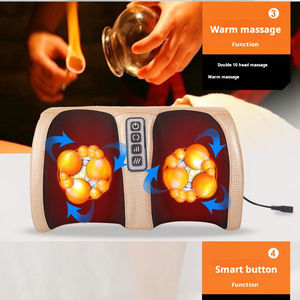 El Mejor Masajeador Eléctrico de Pies 2025 para Relajación, con Rodillos Amasadores, Vibrador, Control de Tiempo, Reflexología, Alivia el Dolor Muscular de Pantorrillas - Product Image 2