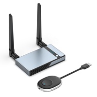 Wi-Fi беспроводной HDMI видео передатчик и приемник наборы 5G беспроводной мини-проектор 4K для домашней потоковой ТВ-палки ПК