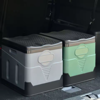 Toilettes portables pliables d'urgence pour camping en extérieur, anti-odeur, pour femmes, en plastique, pour conduite autonome