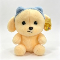 Mainan Anjing Boneka Plush Custom Grosir Ekonomis, Isi Kapas PP, Super Lembut, MOQ Rendah untuk Anak-anak, untuk Penggunaan Sehari-hari