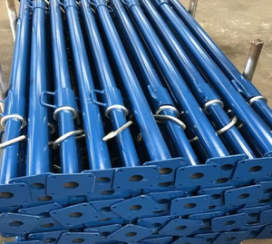Étais télescopiques modernes réglables de 2,2 m à 4 m en acier robuste pour support de <span class=keywords><strong>béton</strong></span>, nouveau style, échafaudage galvanisé en usine - Product Image 1