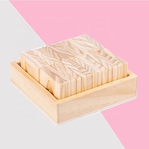 Tablero de seguimiento de madera con letras del alfabeto para niños, juguete educativo Montessori, para práctica de escritura y aprendizaje - Product Image 5