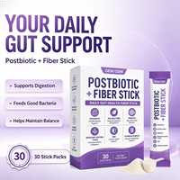 Poudre de fibres postbiotiques en sachet, complément alimentaire pour la santé intestinale, formule quotidienne de bien-être, fibres solubles, sans gluten, pour adultes, marque privée