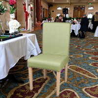 Chaise de salle à manger Louis antique en bois massif tapisserie d'ameublement de broderie rose avec chaise de mariage à dossier rond pour l'utilisation de meubles de maison