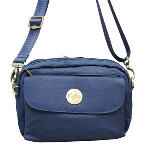 Nuevo diseño Nylon Correa de hombro larga Multi-compartimentos Peso ligero AZUL PROFUNDO Bolsas de mensajero unisex - Product Image 1