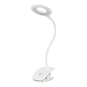 wholesale sale clip on headboard lamp Cheap Led bar clip lamp recharge desk light Table reading Led Child clip Lamp