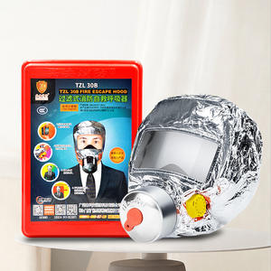 Maschera Antifumo per Uscita di Emergenza Dispositivo di Respirazione Protettivo Maschera Respiratoria Ignifuga Attrezzatura di Sopravvivenza Portatile - Product Image 1