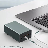 40000mah PD100W PD65W Power Bank Banques d'alimentation portables et centrale électrique