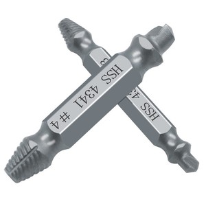 6Pcs Damaged Screw <strong>Extractor</strong> Set HSS <strong>Drill</strong> <strong>Bit</strong> Stripped Broken Remover Easily Quickly Take Out Kit Easy Demolition Power Tools - Product Image 4