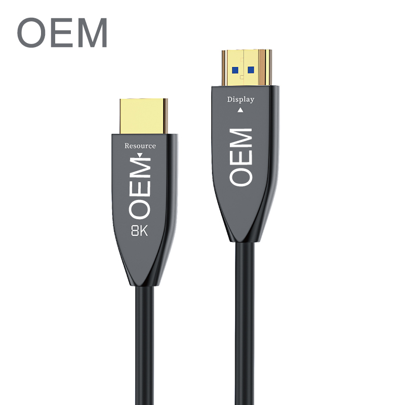 Câble HDMI 2.1 Fiber optique haute vitesse 48Gpbs 8K 4K 50 pieds 100 pieds câble optique HDMI AOC cordon actif