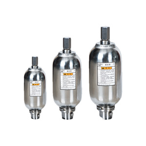 Acumulador de Acero Inoxidable Tipo Vejiga Elephant Plain 304 316, Tanque de Nitrógeno para Almacenamiento de Energía Industrial - Product Image 1