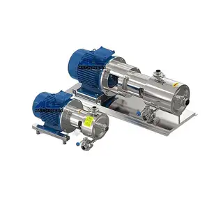 Automatische Roestvrijstalen Kleurpasta Op Waterbasis Hoge Snelheid Mixer Dispergeermachine Pigmentverf Inline Homogenisator Pomp