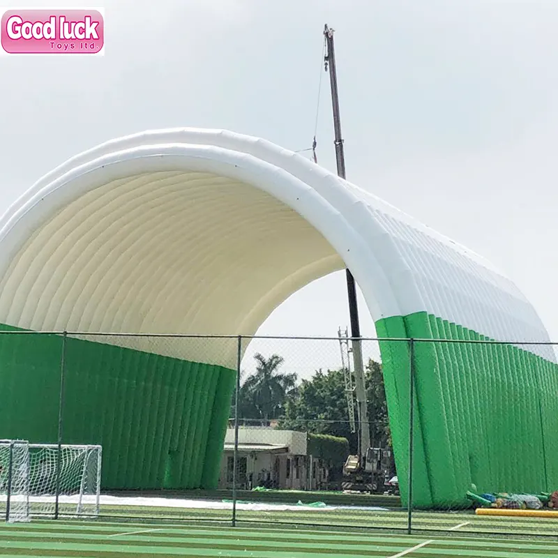 GuangZhou factory cost huge outdoor trade show tent house, Adverting exhibition tent cover Inflatable tent hanger