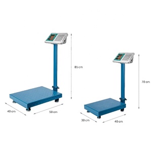 Großhandel kommerzielle Bank waage 30 X40cm Plattform waage Preis berechnungs waage Digitale Rinder boden waage - Product Image 5