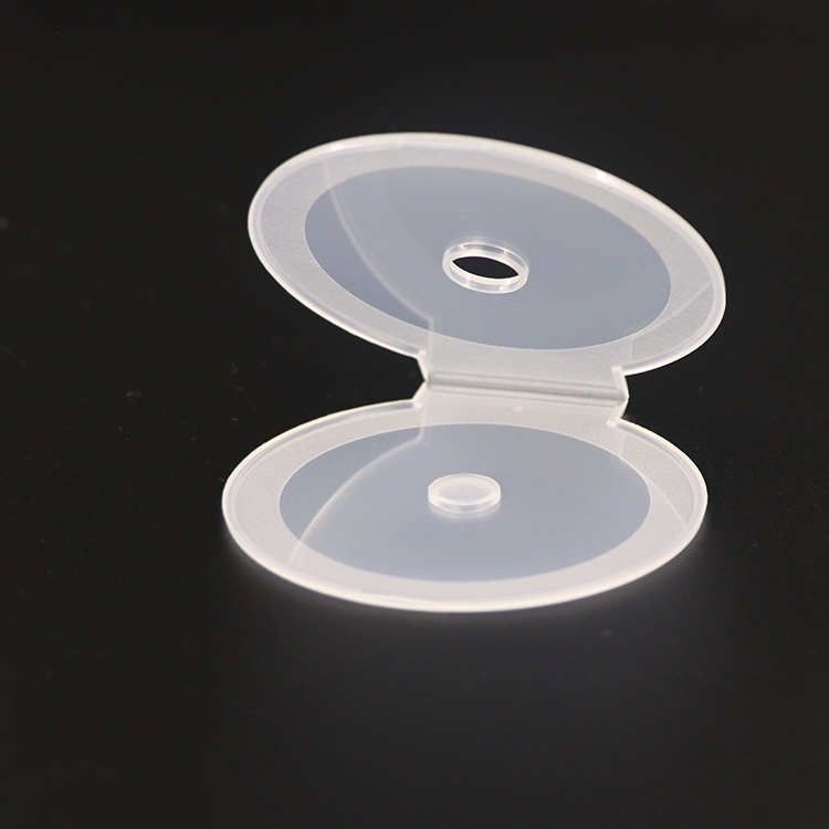 Weisheng Fabbrica Prezzo A Buon Mercato 8 CENTIMETRI Mini CD Custodia A Conchiglia Ultra Piccolo PP CD Casi Sereno CD/DVD Holder