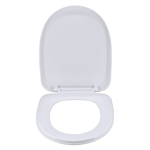 Siège de <span class=keywords><strong>toilette</strong></span> en plastique en forme de U de haute qualité à fermeture lente XJ-521, accessoire de salle de bain, couvercle de <span class=keywords><strong>toilette</strong></span> - Product Image 4