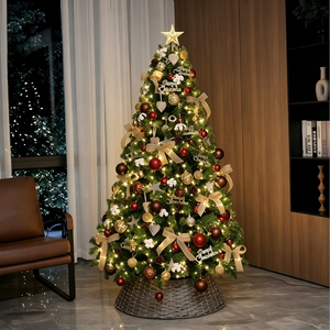 High Quality Lightweight LED <strong>Christmas</strong> <strong>Tree</strong> LED Display Screen Warm White 500-1000 Lights Pine <strong>Cones</strong> Standing Plug-In Home Party - Product Image 6