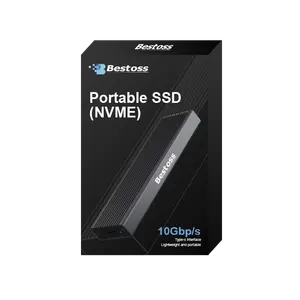 Bestoss Haute Qualité NVMe PICe 128GB 256GB 512GB 1TB Portable SSD Ordinateur Portable Disque Dur SSD