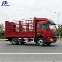 Camion de fret professionnel SHACMAN 4*2 pour les projets d'infrastructure de livraison urbaine et la logistique industrielle