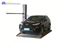Système de levage de voiture à poteau unique avec élévateur hydraulique simple, capacité de charge de 2500 kg, garantie de 2 ans