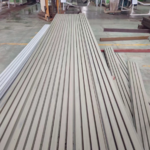 Hot bán sinh thái thân thiện slated Bảng điều chỉnh tường ngoài trời Panel co-đùn WPC gỗ tường ốp - Product Image 6