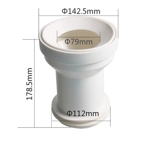 Tuyau de vidange droit en plastique de haute qualité pour toilettes, 178,5 cm, accessoires anti-corrosion, installation facile, diamètre extérieur 100-110 mm, <span class=keywords><strong>Talea</strong></span> - Product Image 3