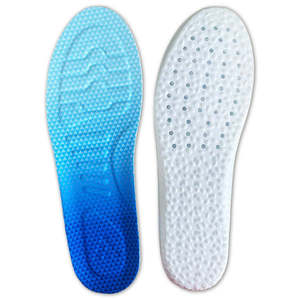 PU 4D <b>Cushion</b> Shoe Insole Soft Shock Absorption Sport Replacement <b>Insert</b> <b>for</b> Sneakers Running Shoes - Product Image 1