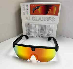 Lunettes Intelligentes AIMB-G5 en Promotion avec Caméra Vidéo 8MP, Transfert Wi-Fi, Enregistrement Audio et IA - Product Image 2